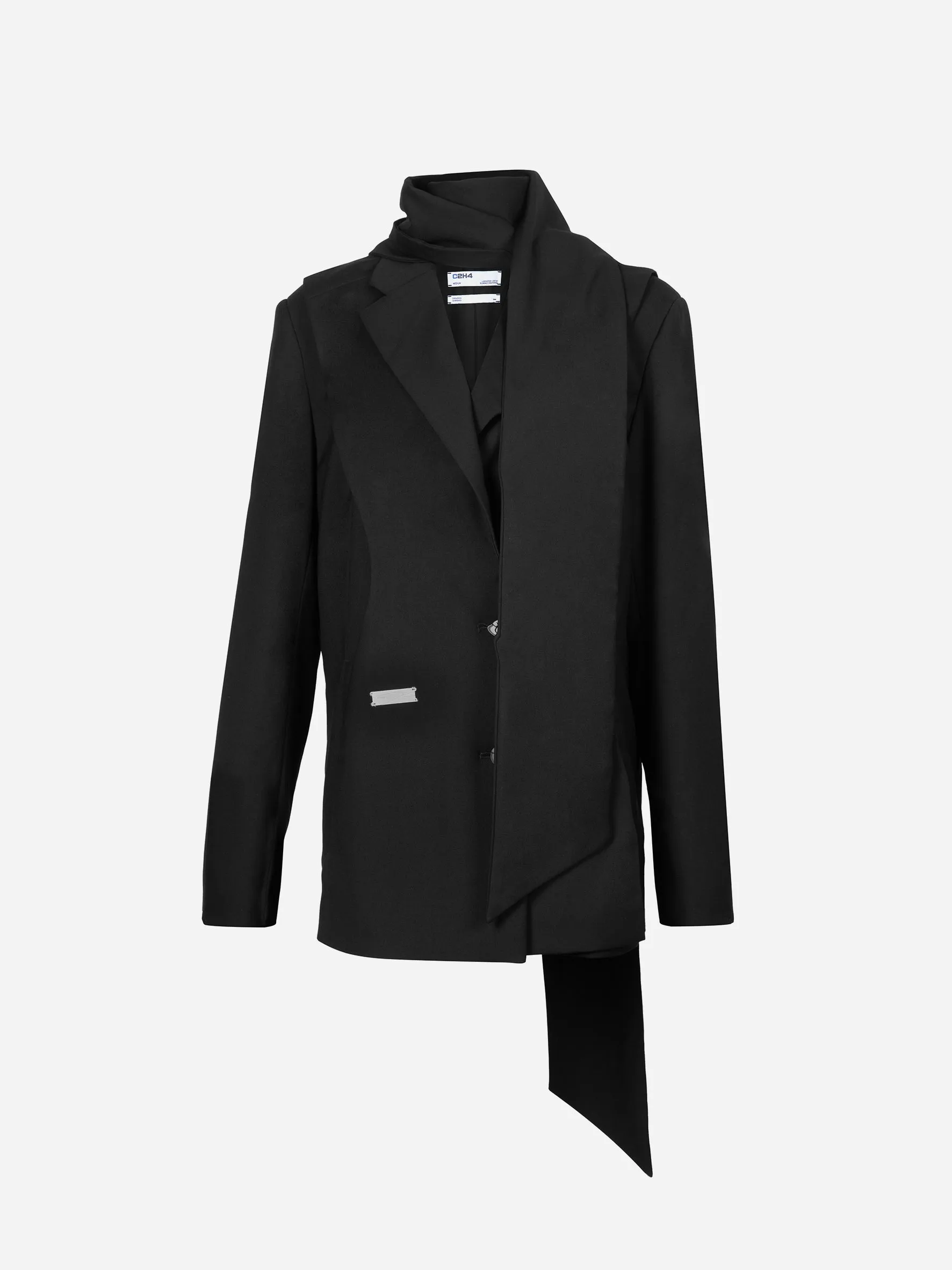 004 - Layered Arc Cutting Tailored Jacket