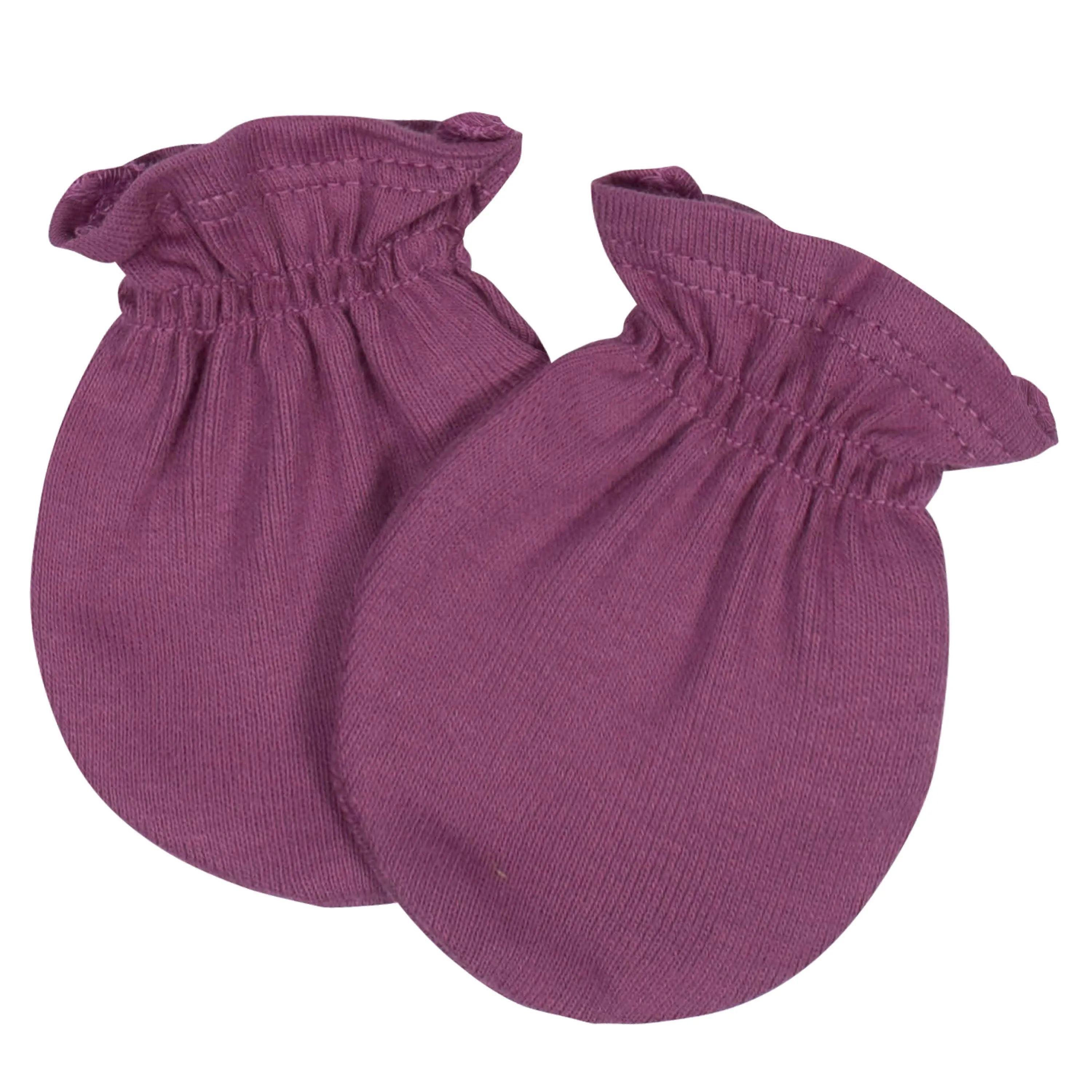 4-Pack Baby Girls Ducklings No Scratch Mittens