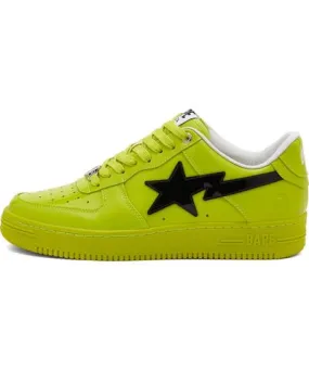 A Bathing Ape Men's BAPE Sta Painted Leather Sneakers