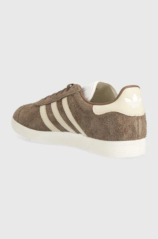 adidas Originals leather sneakers Gazelle brown color IG4392