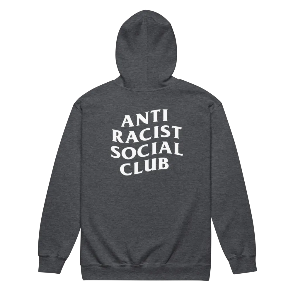 Anti Racist Social Club Zip-Up Hoodie