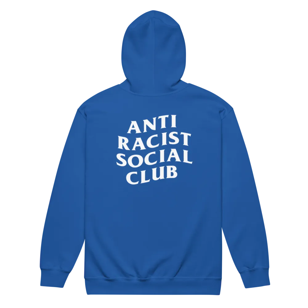 Anti Racist Social Club Zip-Up Hoodie