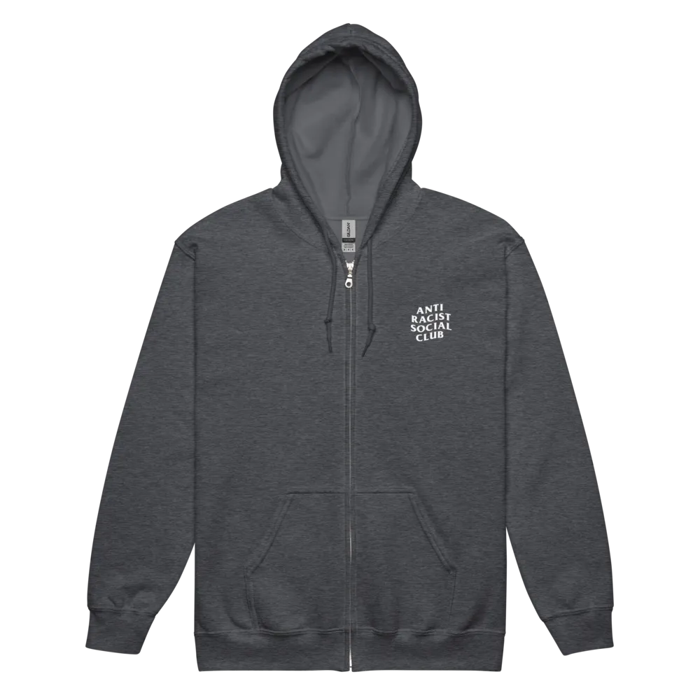 Anti Racist Social Club Zip-Up Hoodie