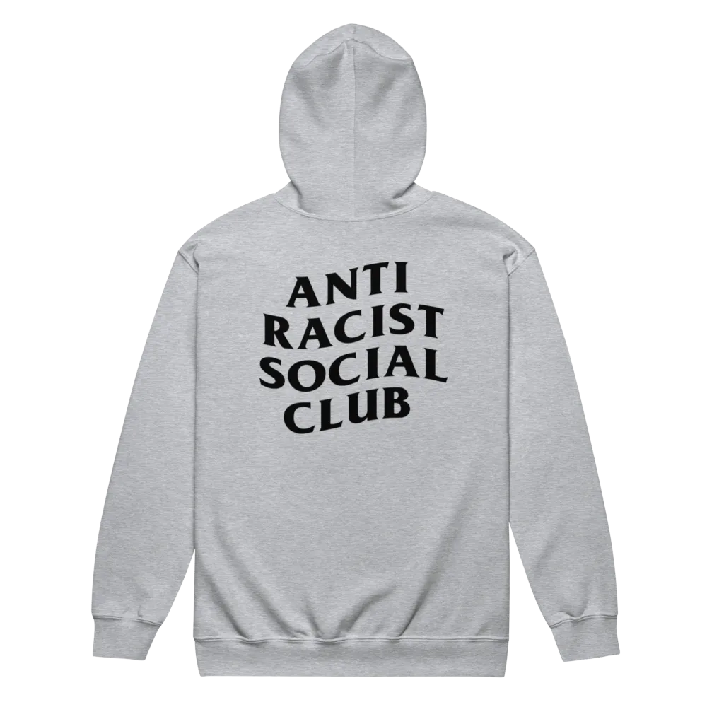 Anti Racist Social Club Zip-Up Hoodie