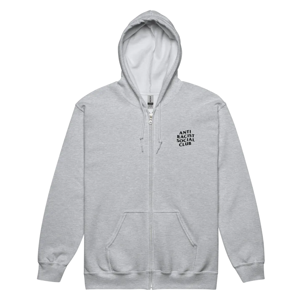 Anti Racist Social Club Zip-Up Hoodie