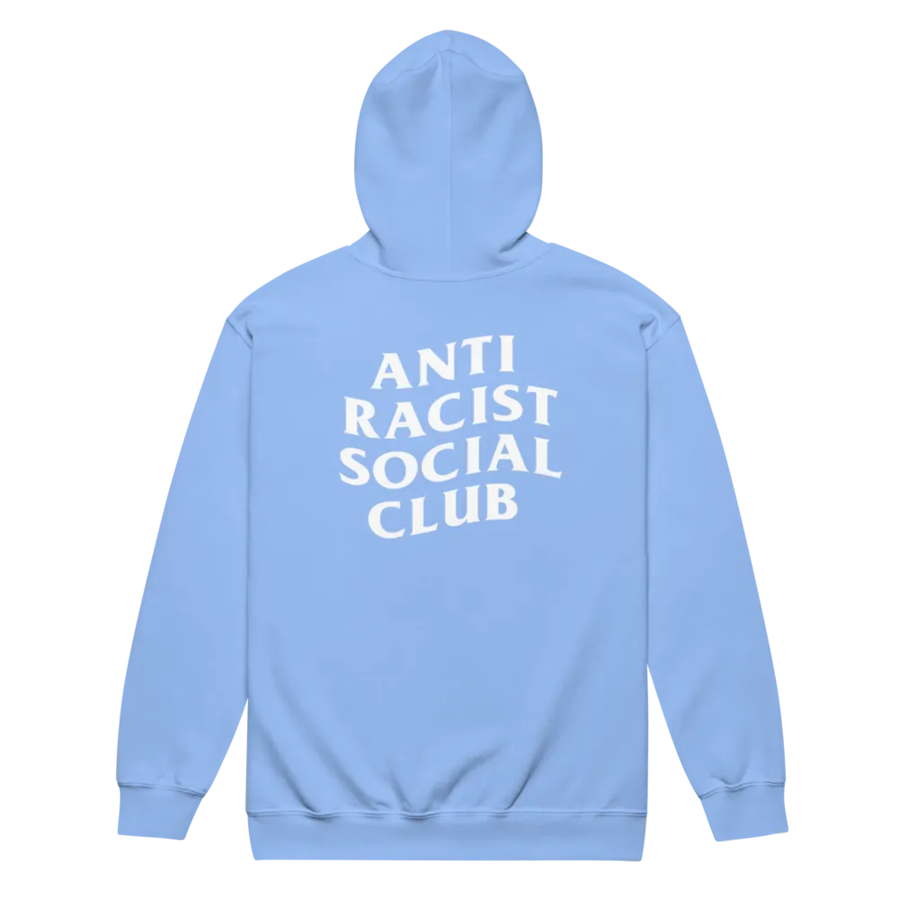 Anti Racist Social Club Zip-Up Hoodie