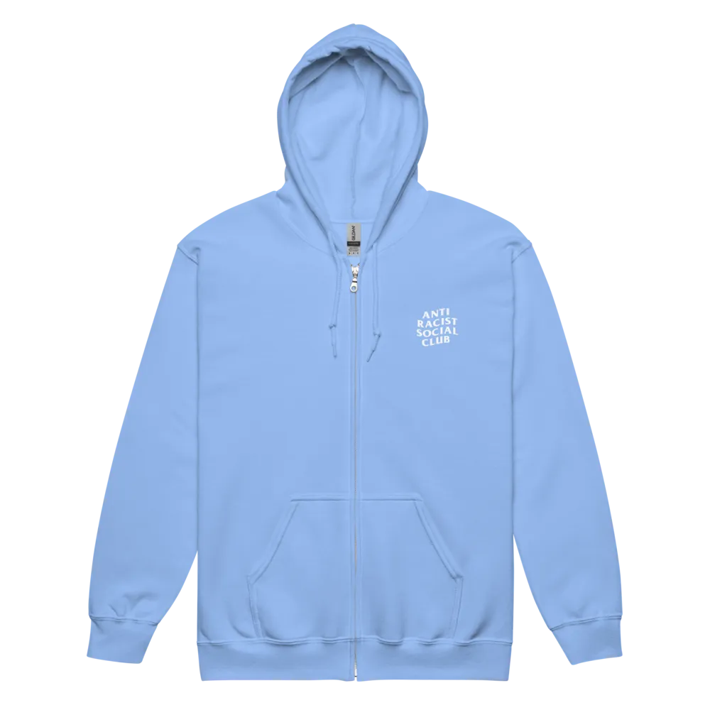 Anti Racist Social Club Zip-Up Hoodie