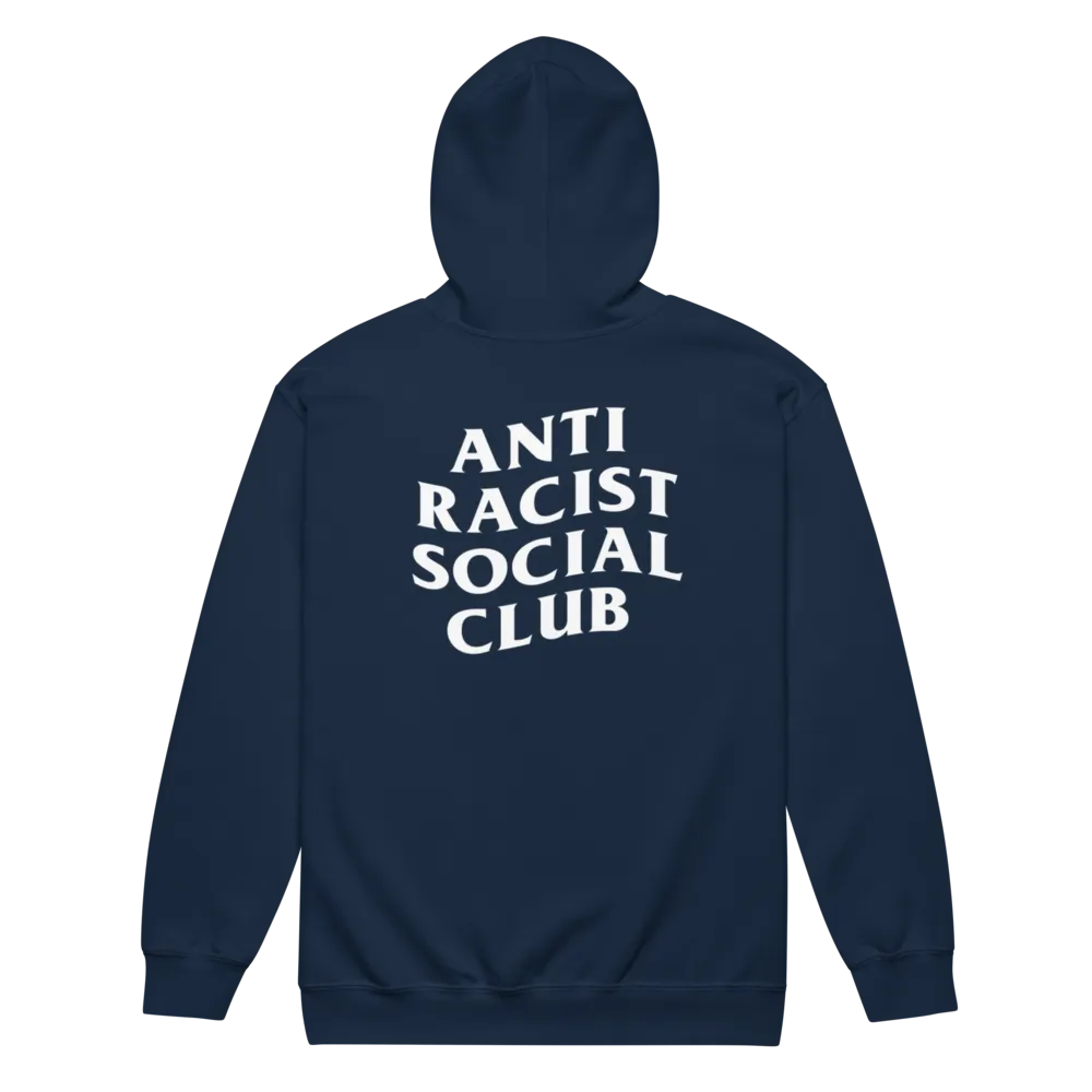 Anti Racist Social Club Zip-Up Hoodie