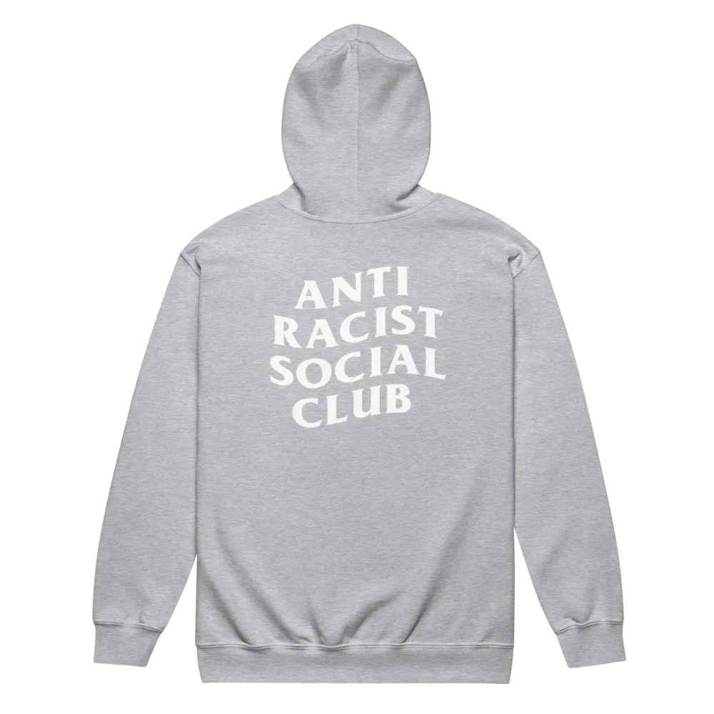 Anti Racist Social Club Zip-Up Hoodie