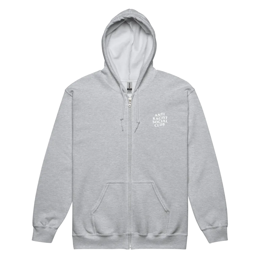 Anti Racist Social Club Zip-Up Hoodie