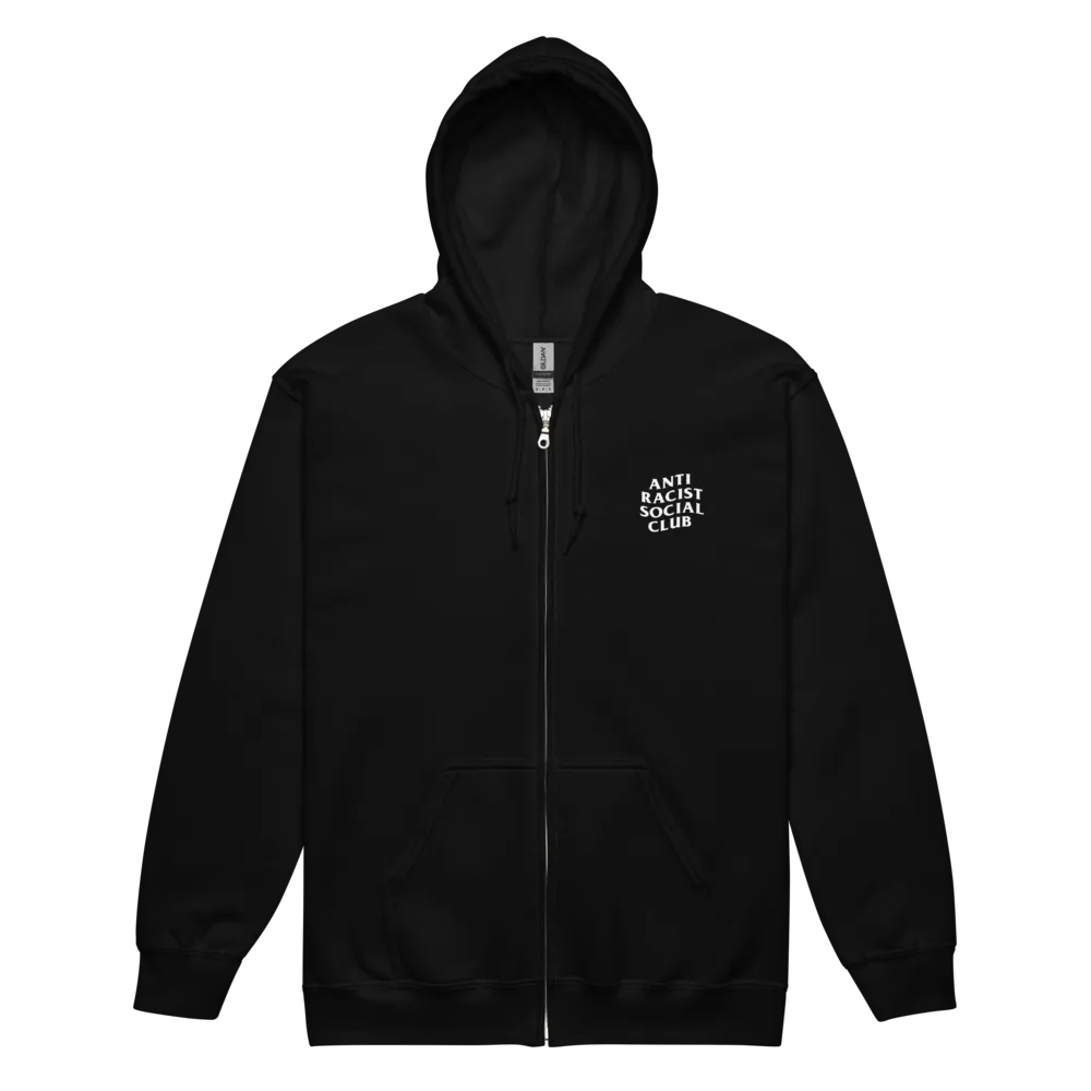 Anti Racist Social Club Zip-Up Hoodie