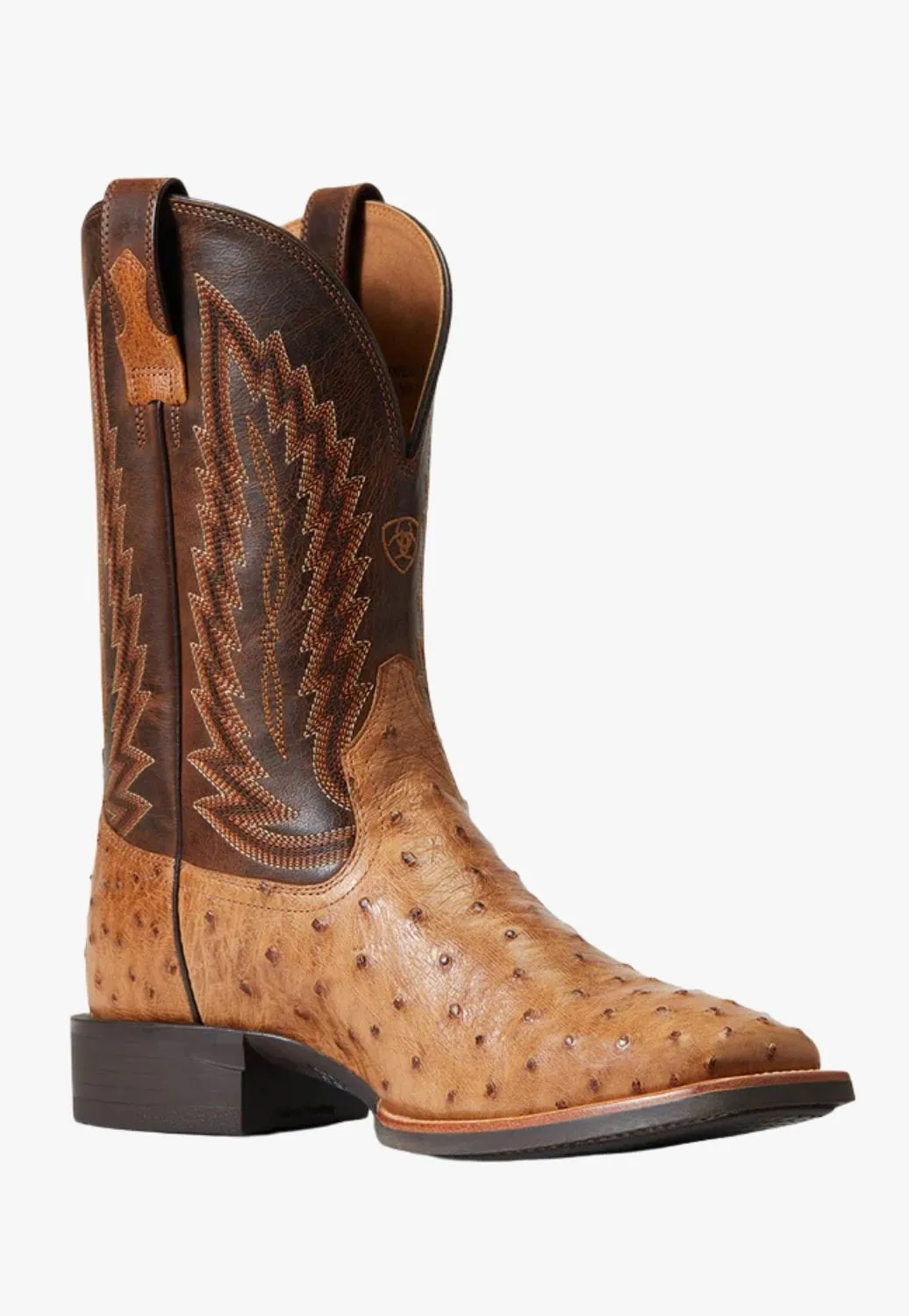 Ariat Mens Quantum Primo Full Quill Ostrich Boots