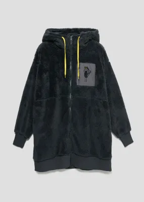 Boa Fleece Long Sleeve Parka (Nekokaburi Beautiful Shadow)