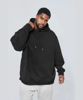 boohooMAN Mens Plus Basic Oversized Over The Head Hoodie