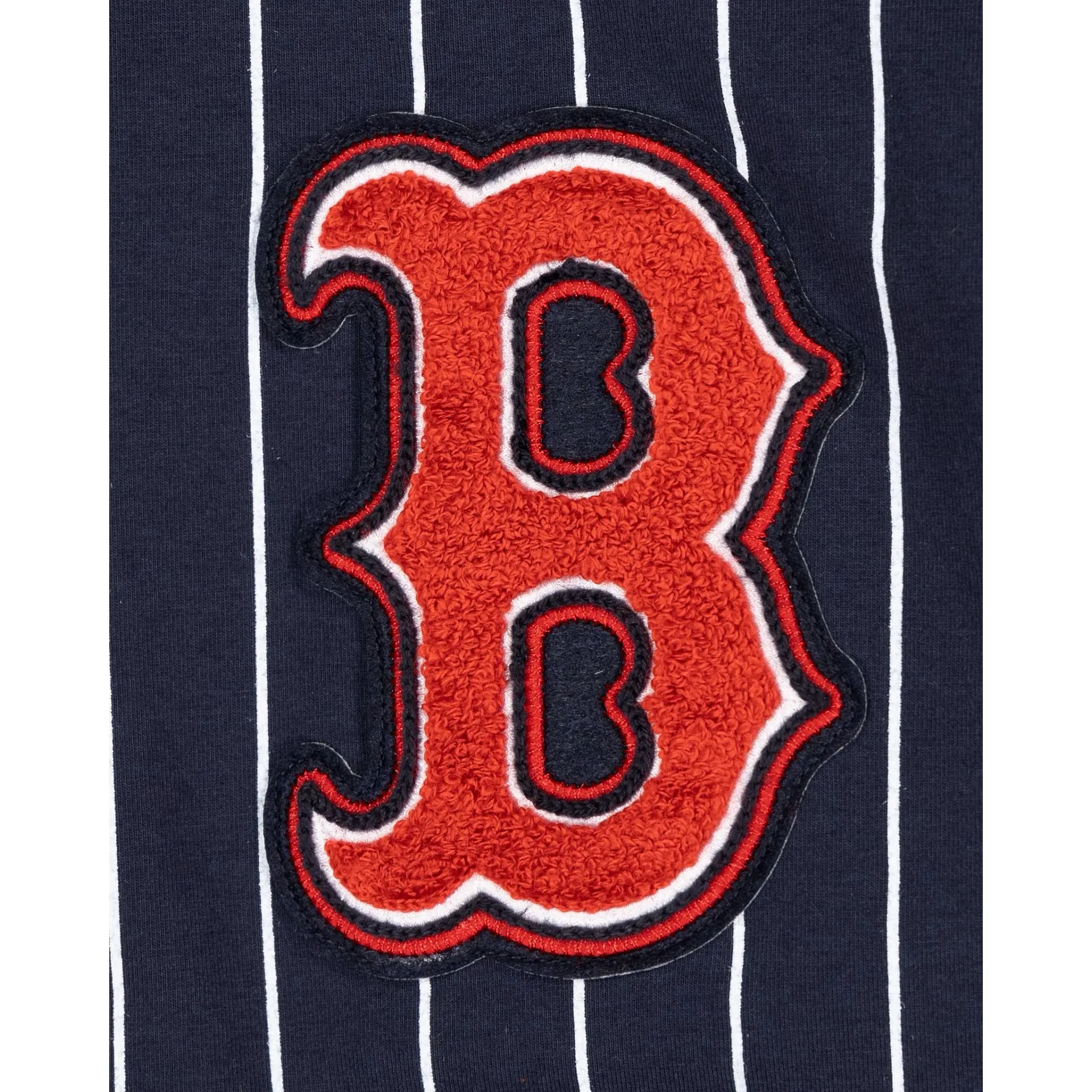 Boston Red Sox Logo Select Pinstripe Hoodie