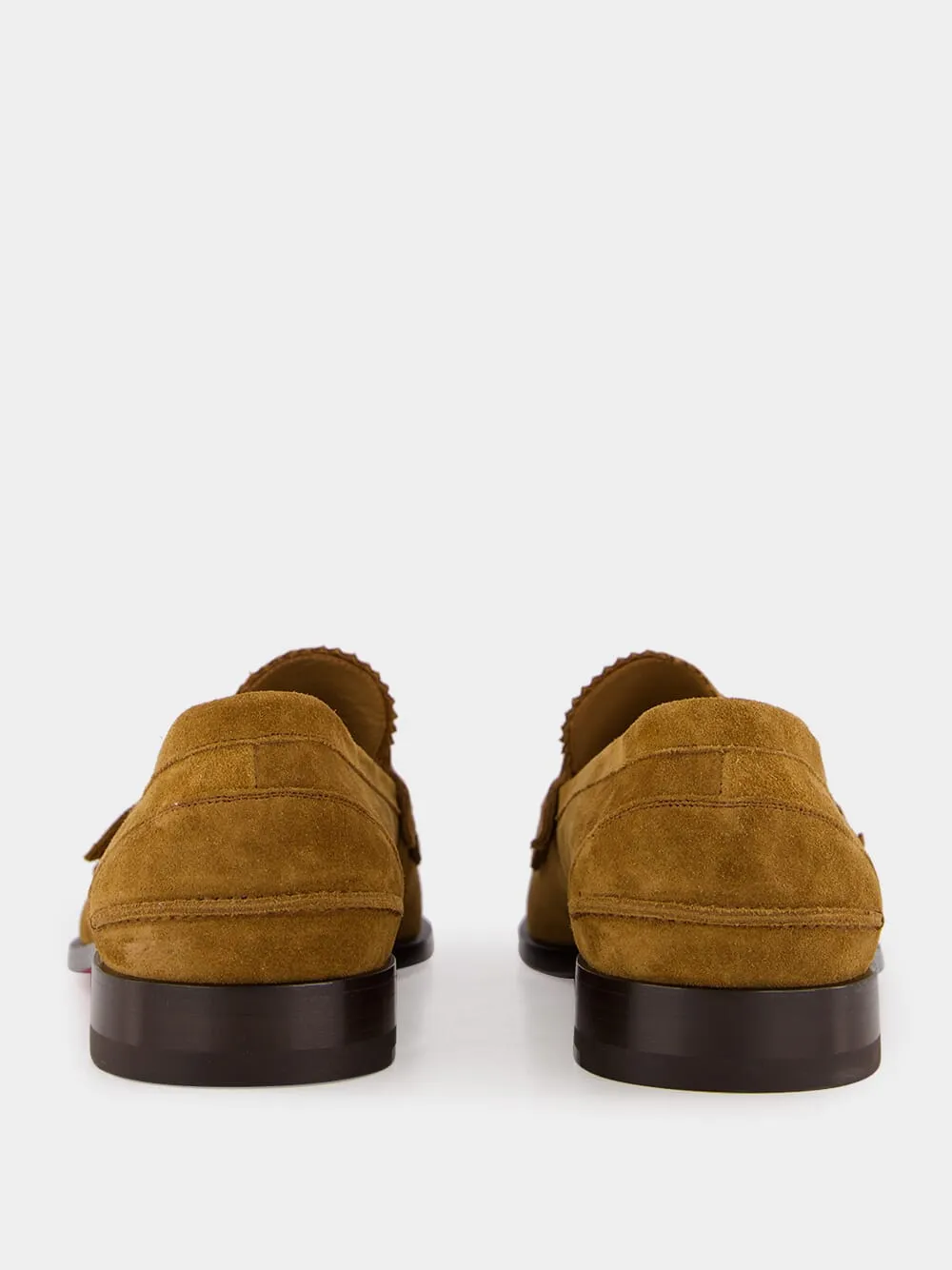 Brown Penny Crosta Moccasins