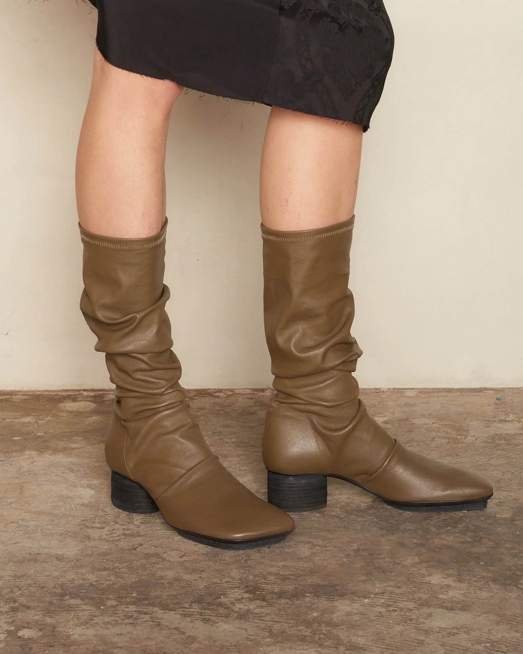 Brown Stone Boots