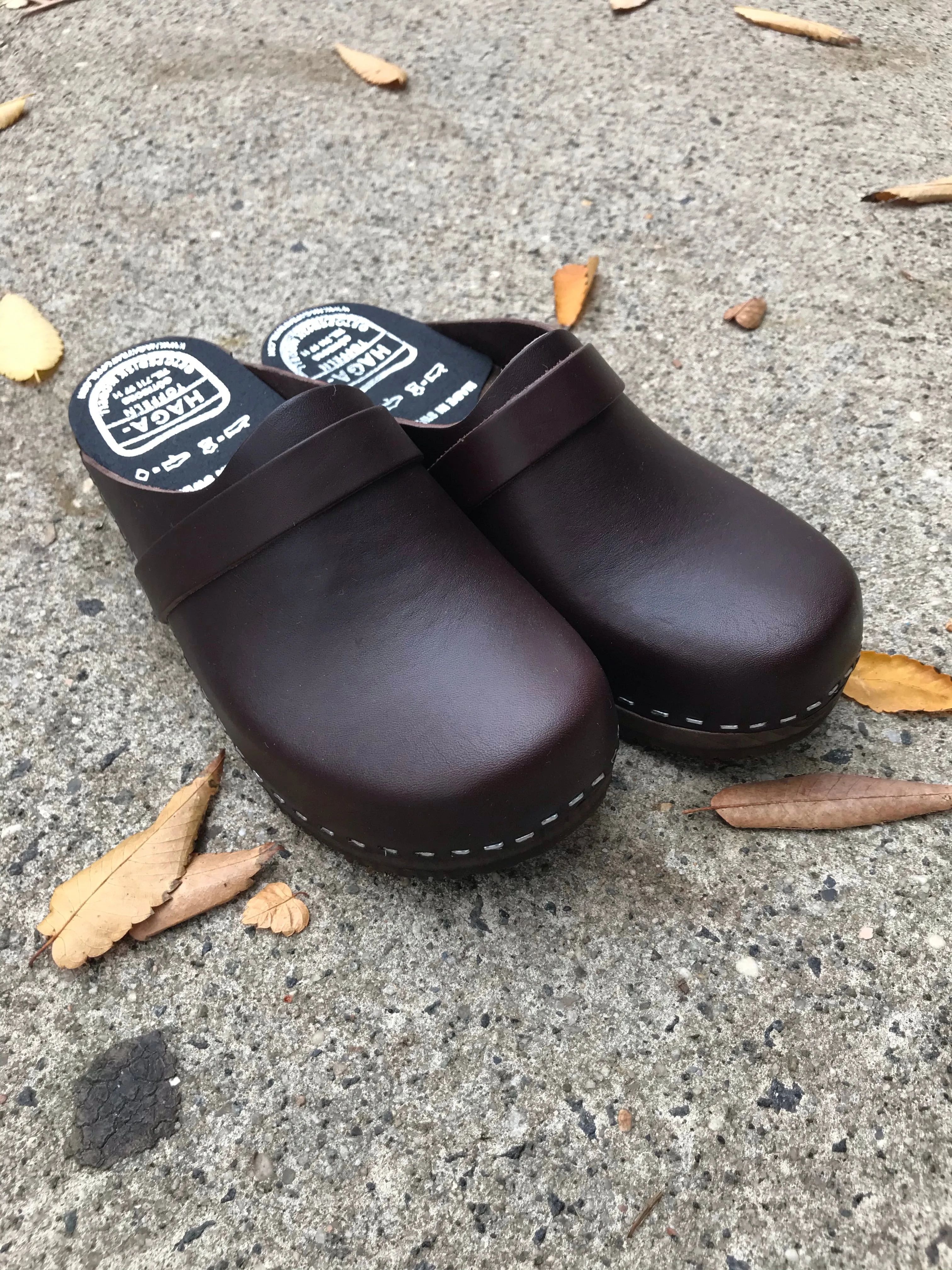 Brun Swedish Clogs