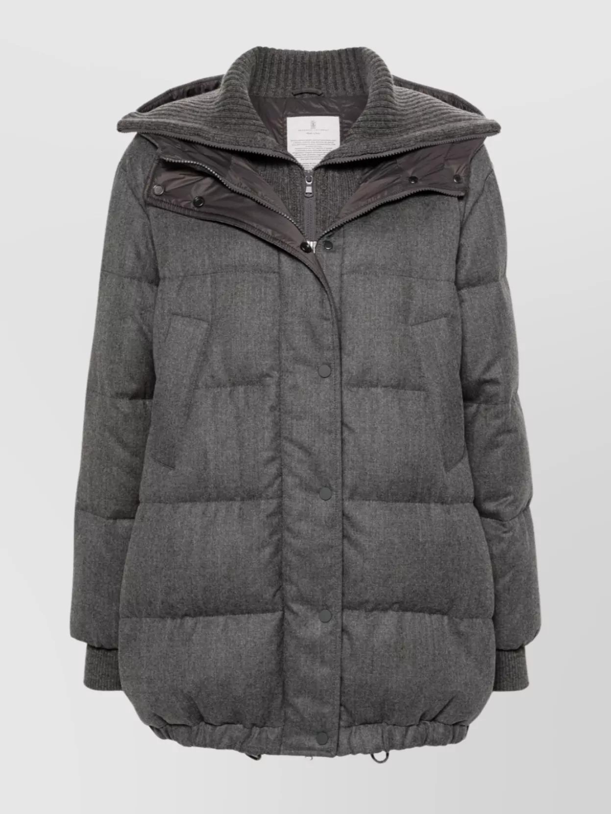 Brunello Cucinelli   Layered padded down jackets