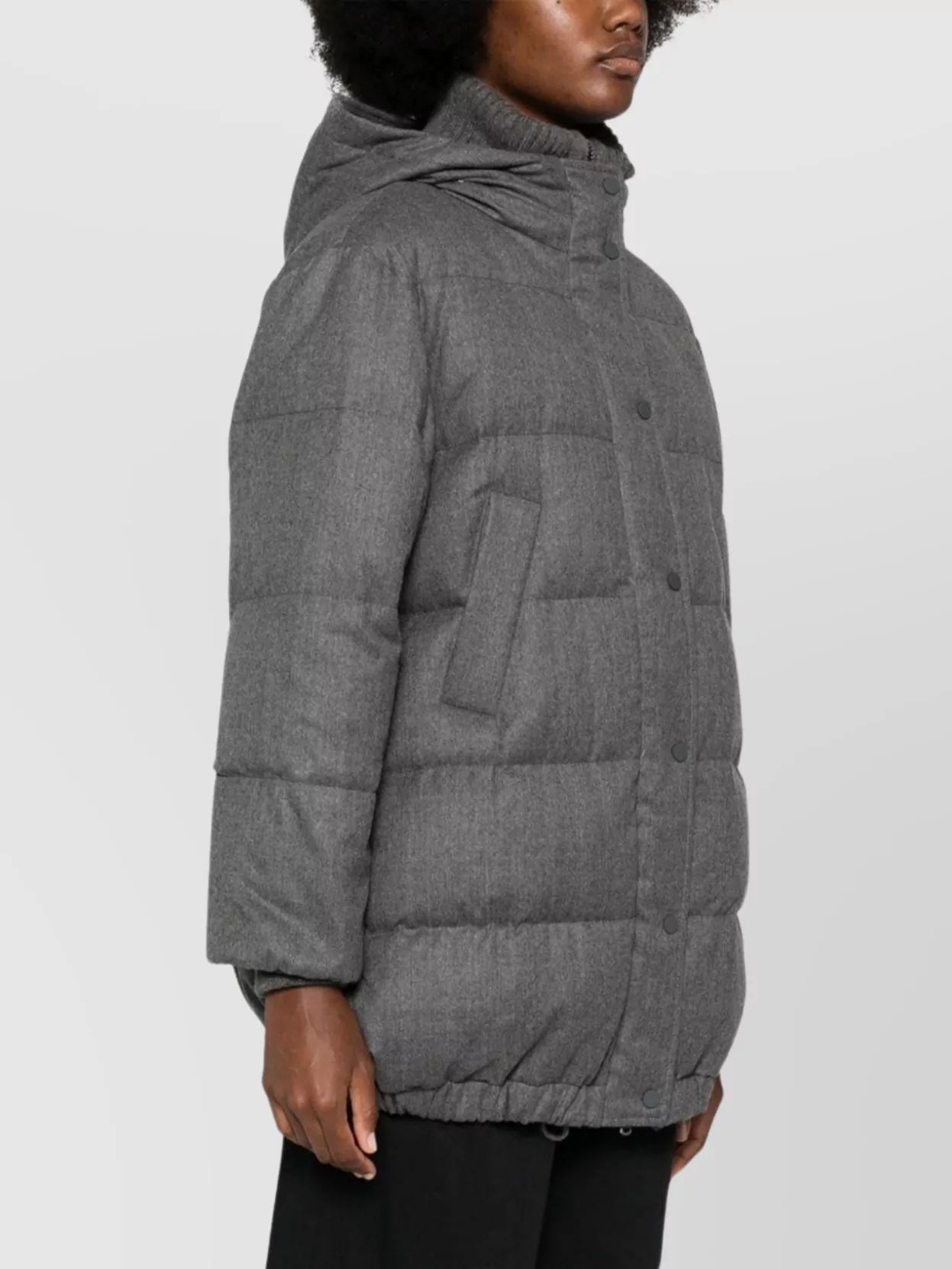 Brunello Cucinelli   Layered padded down jackets