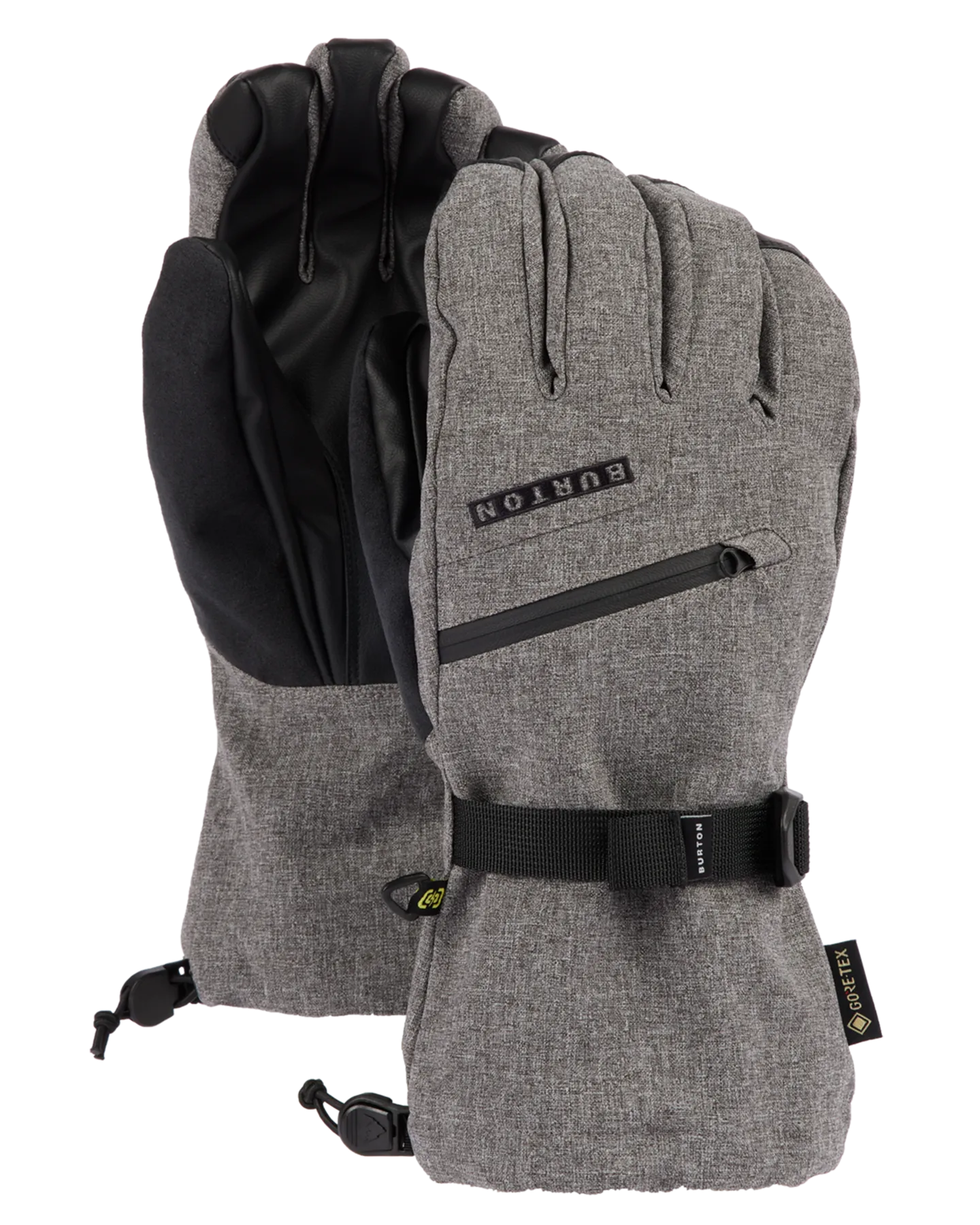 Burton Men's Gore-Tex Snow Gloves - Gray Heather | Shop Gloves & Mittens at Trojan Wake Ski Snow & Snow Skiers Wareh