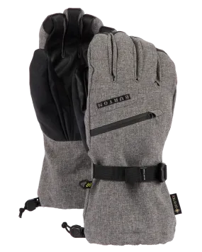 Burton Men's Gore-Tex Snow Gloves - Gray Heather | Shop Gloves & Mittens at Trojan Wake Ski Snow & Snow Skiers Wareh