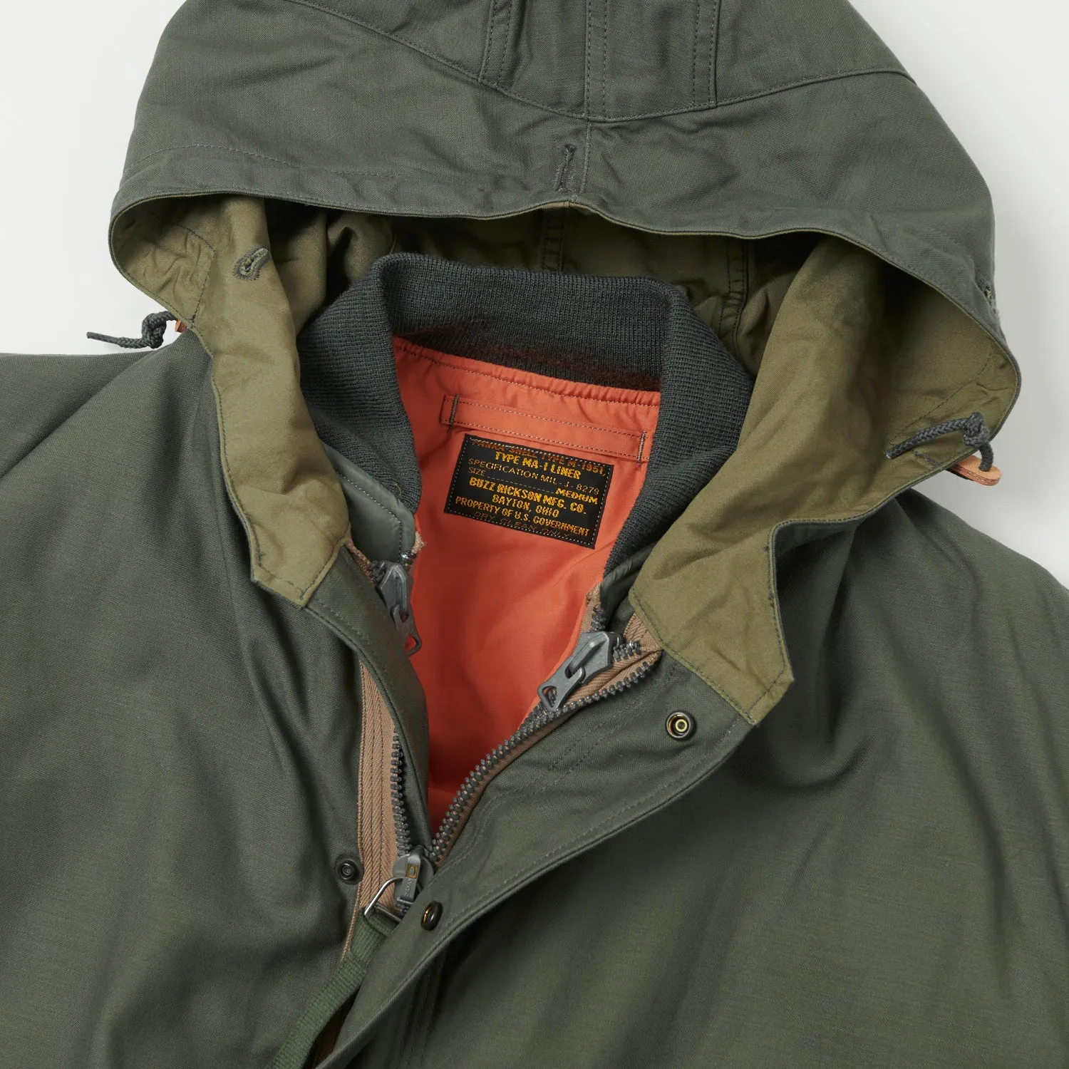 Buzz Rickson's 30th Anniversary M-51 Parka - Olive Drab