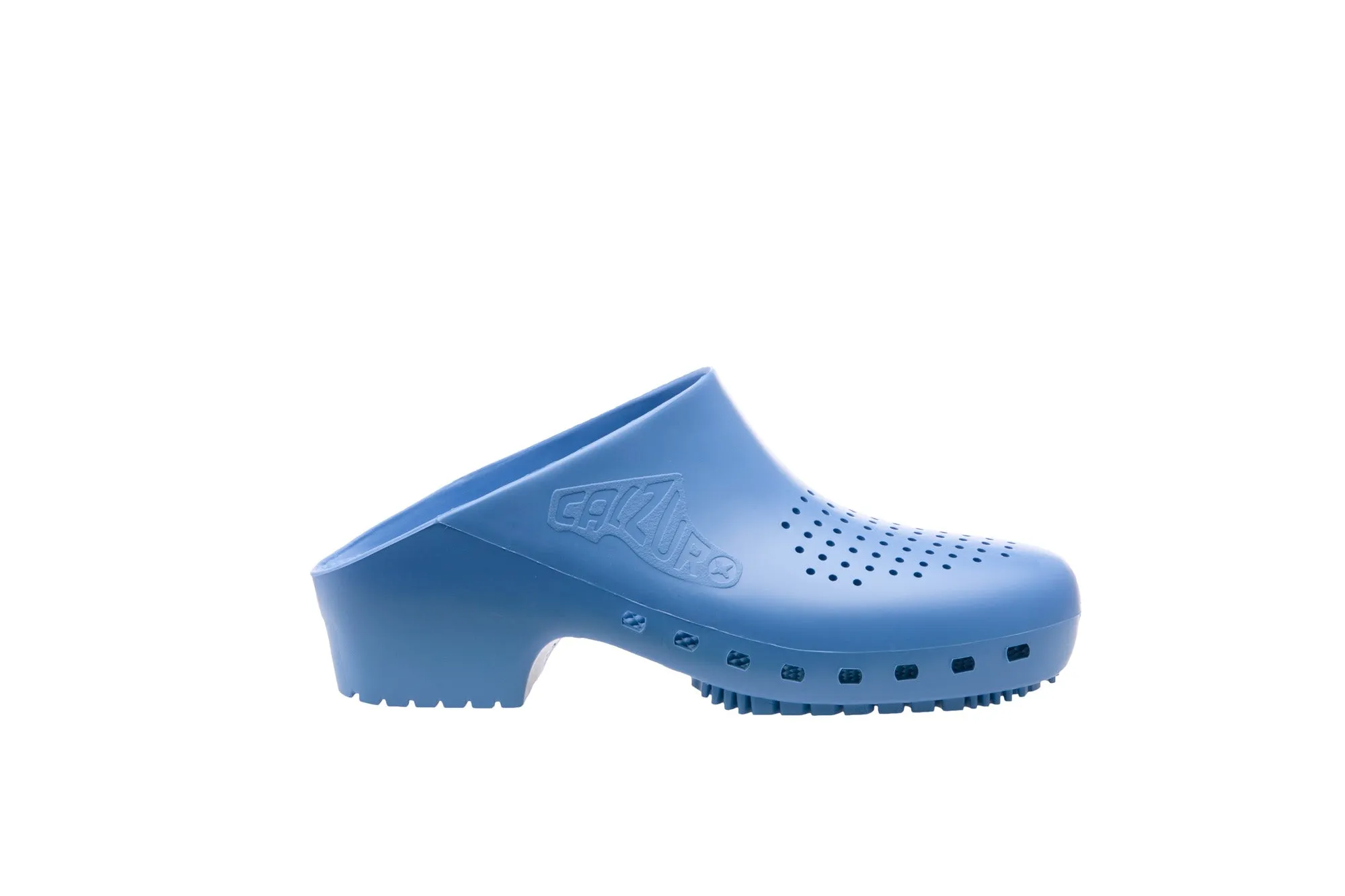 Calzuro Classic clogs with Upper Holes - Light Blue