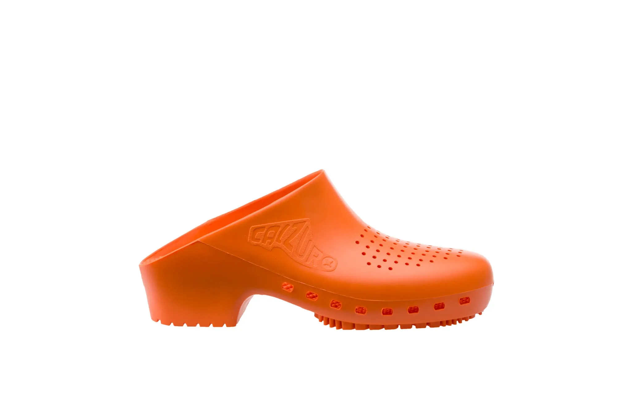 Calzuro Classic clogs with Upper Holes - Orange