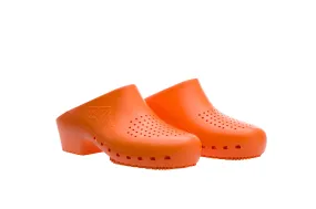 Calzuro Classic clogs with Upper Holes - Orange