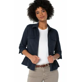 Cargo Peplum Jacket