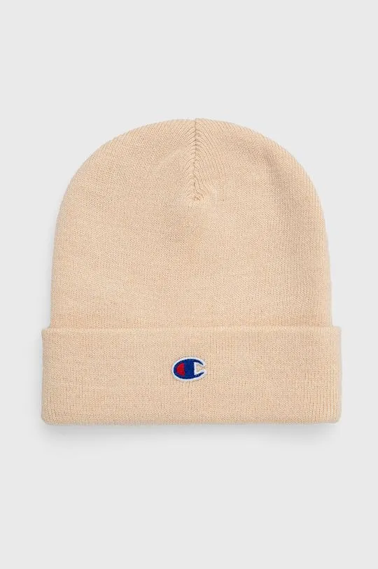 Champion beanie beige color