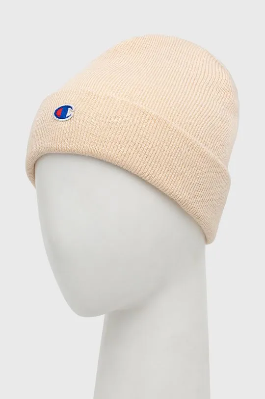 Champion beanie beige color