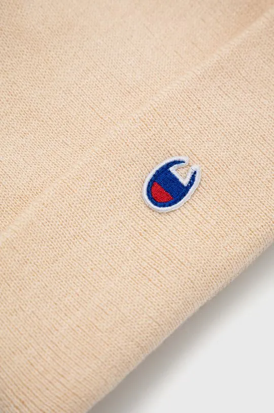 Champion beanie beige color