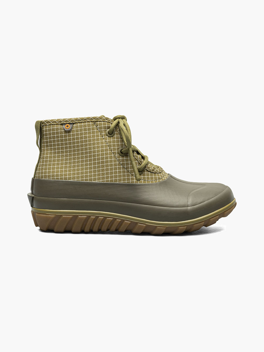 Classic Casual Check Women's Casual Boots