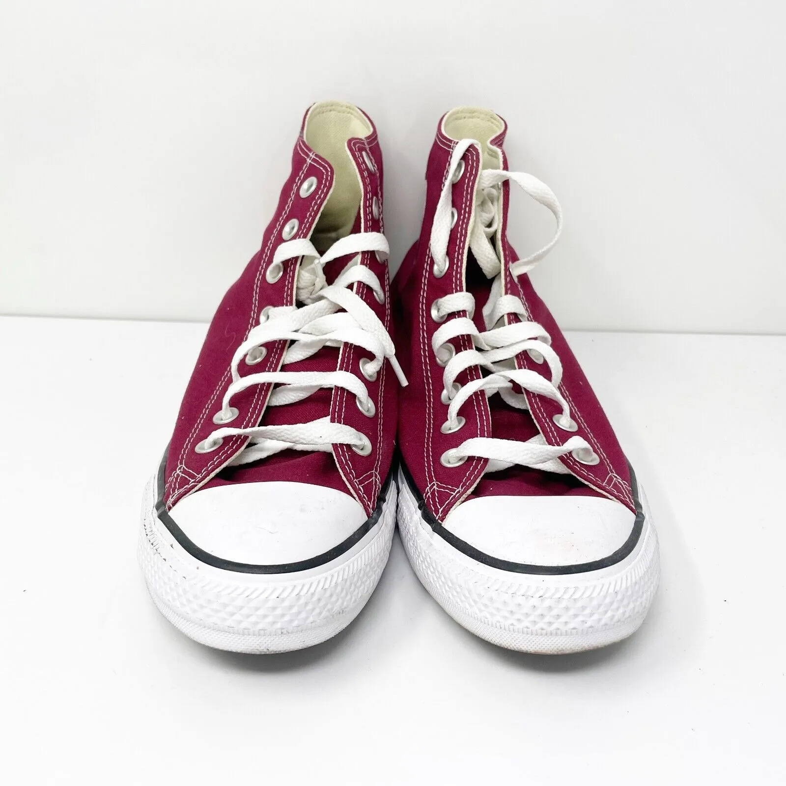 Converse Unisex CT All Star Hi M9613 Red Casual Shoes Sneakers Size M 10 W 12