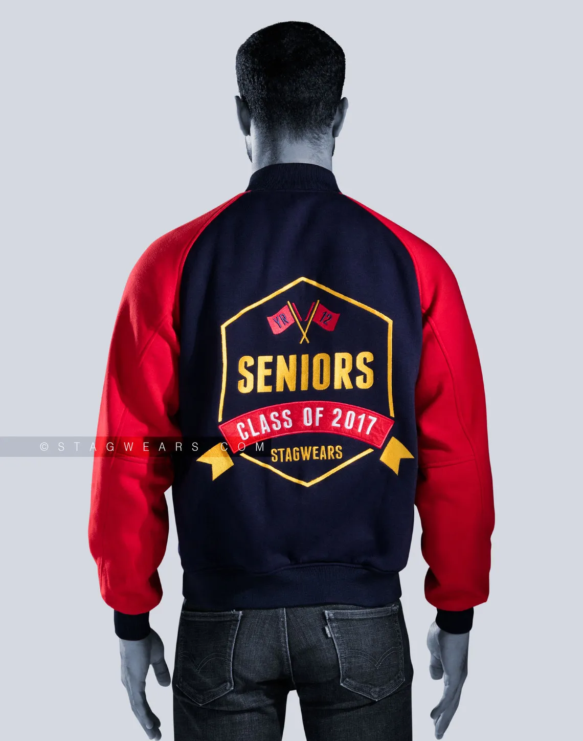 Custom Reversible Varsity Jackets Fleece | Seniors Jackets