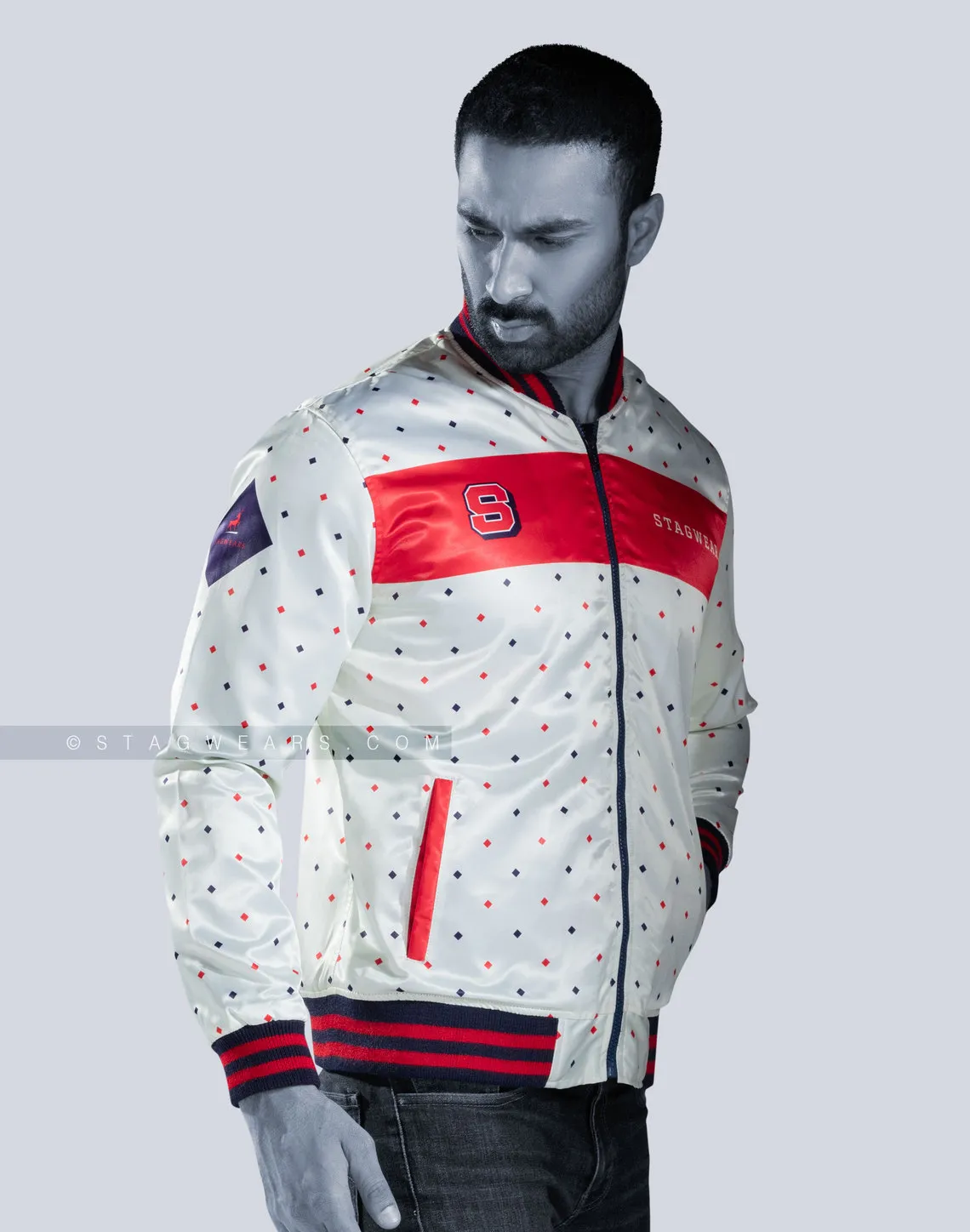 Custom Sublimated Satin Varsity Jackets | Baseball & Line Jackets