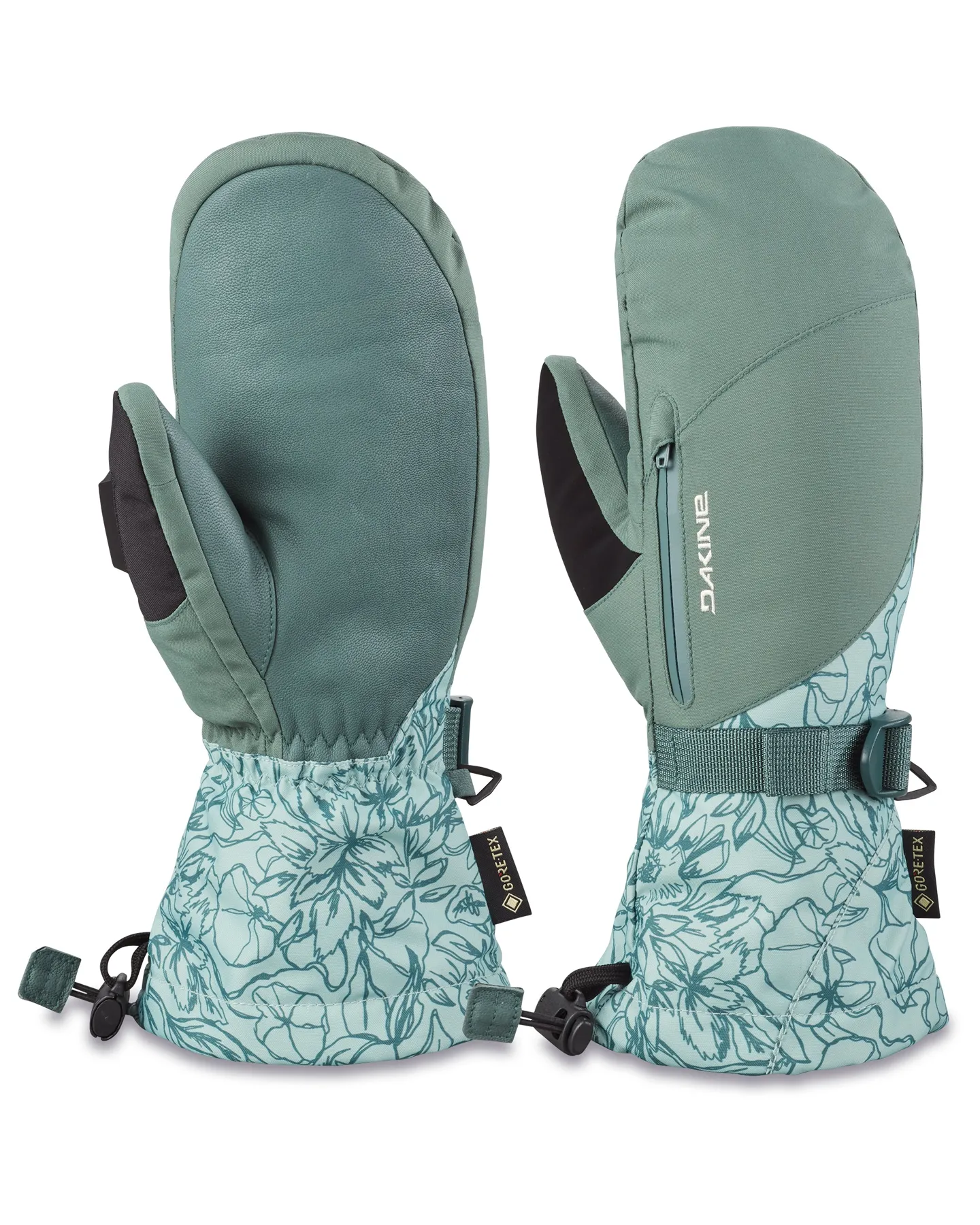 Dakine Women's Leather Sequoia Gore-Tex Mitt | Shop Gloves & Mittens at Trojan Wake Ski Snow & Snow Skiers Warehouse