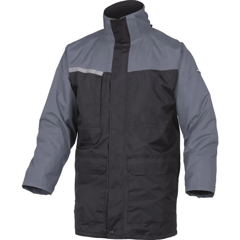 Delta Plus ALASKA2 Black and Grey 2 in 1 Waterproof Parka