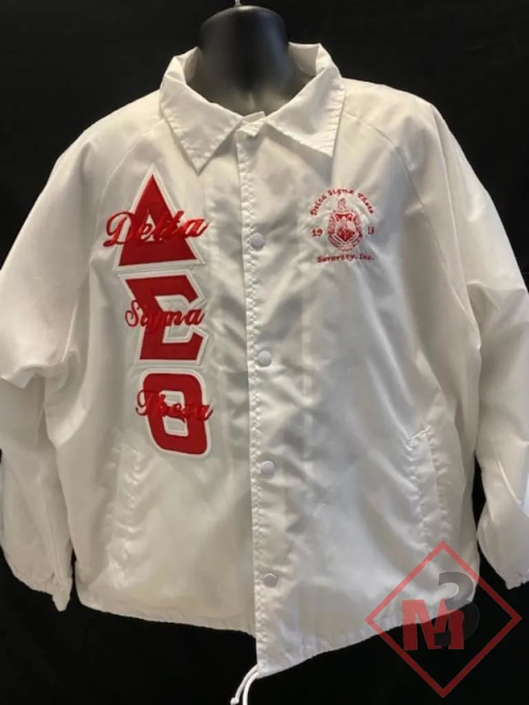 Delta Sigma Theta-Custom Made Crossing Jacket