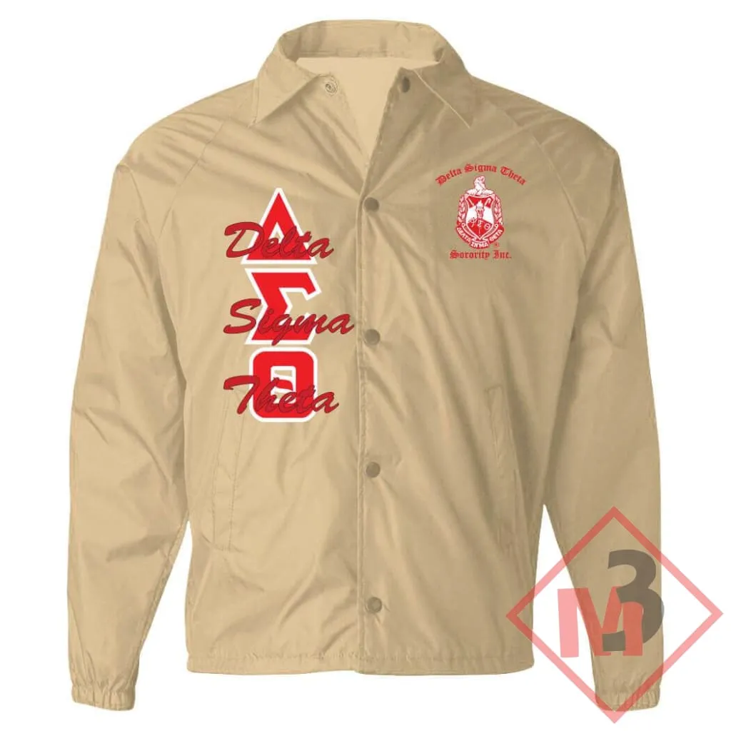 Delta Sigma Theta-Custom Made Crossing Jacket