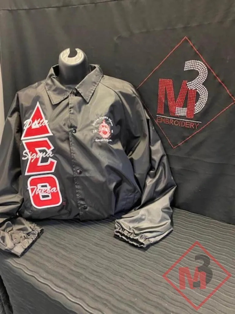 Delta Sigma Theta-Custom Made Crossing Jacket