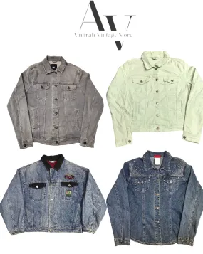 Denim y2k jackets ABC good condition 50 pcs