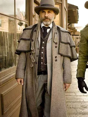 Django Unchained Christoph Waltz Coat - New American Jackets