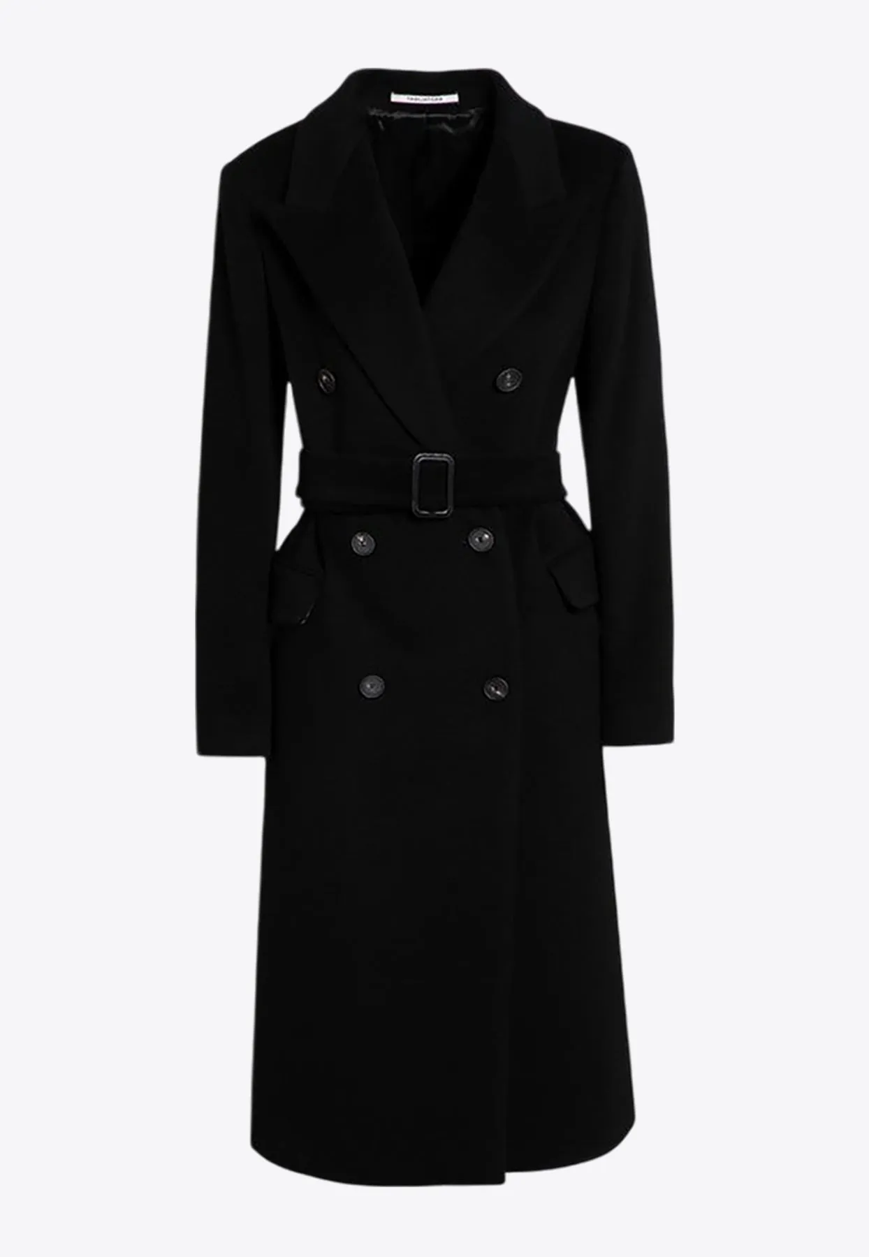 Double-Breasted Cashmere Coat