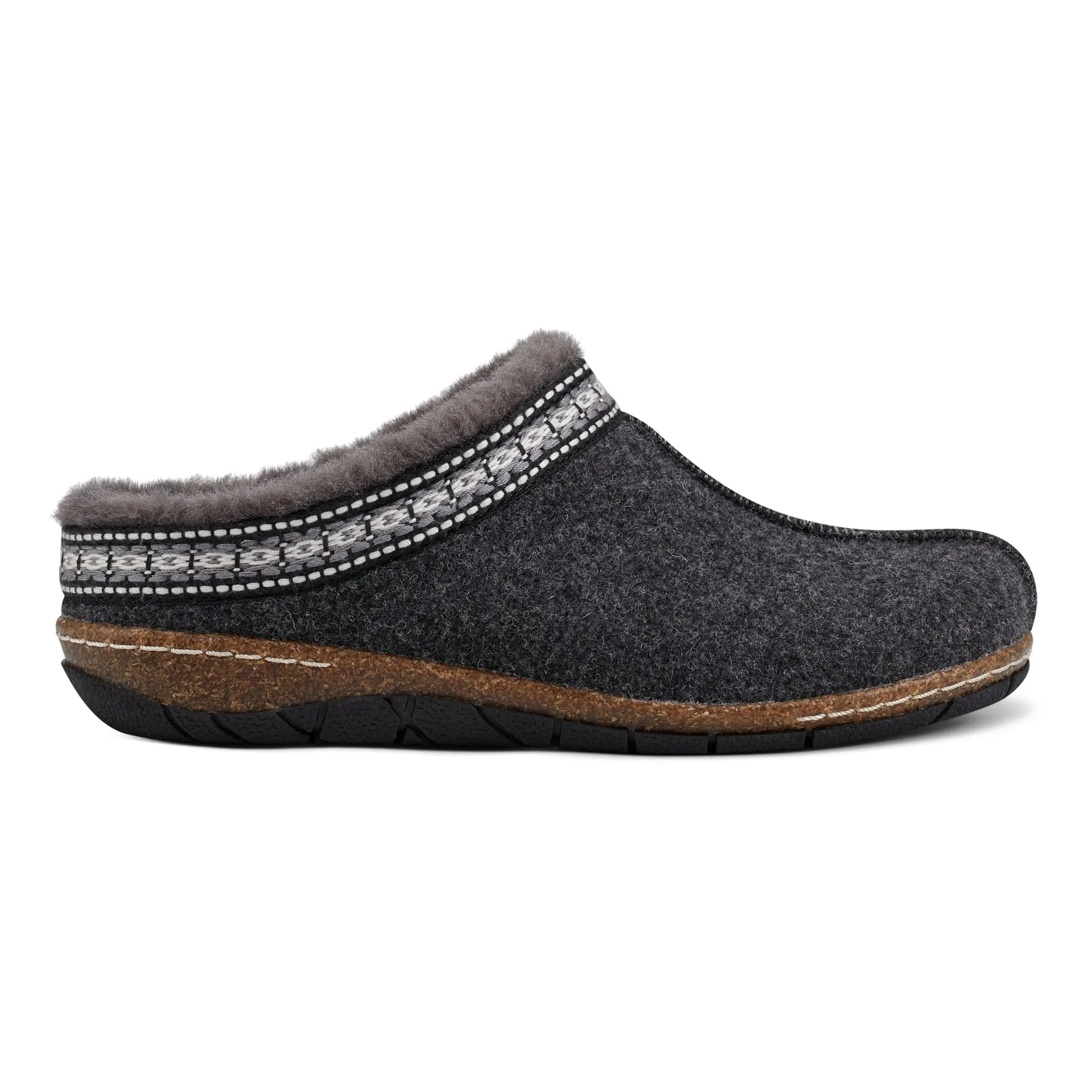 Elya Round Toe Casual Slip-on Flat Clogs