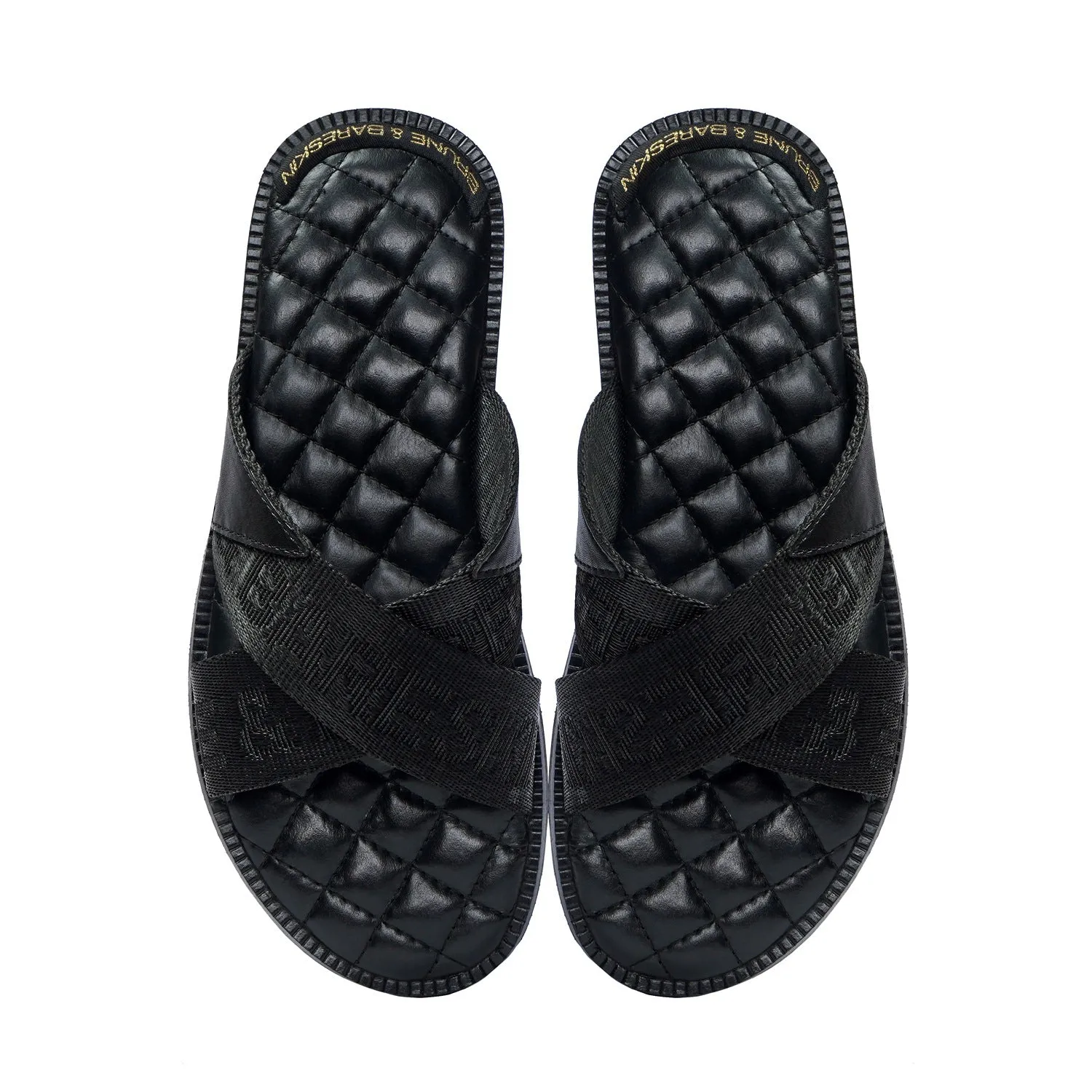 Extra Cushioned Diamond Stitched Summer Slippers