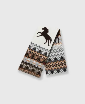 Fairisle Logo Scarf