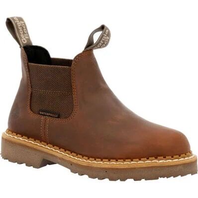 Georgia Women's Giant Revamp Chelsea Boot in Brown